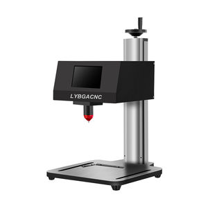 Lybgacnc <span class=keywords><strong>เครื่อง</strong></span>ทำ<span class=keywords><strong>เครื่อง</strong></span>หมายแผ่นป้ายป้ายโลหะแบบ3แกนตั้งโต๊ะแบบพกพารองรับ DXF PLT สำหรับการกำหนดหมายเลขแชสซีของเฟรมทรงกระบอก - Product Image 1
