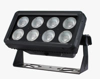Projecteur LED Multiflood étanche haute puissance Eurolite 8x50W RGBW 4-en-1 IP65