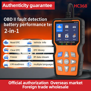 HC368 Kfz-Fehlerdiagnosegerät OBD2-Testwerkzeug Motor-Batterie-Datenstrom-Erkennungs- und Decodiergerät - Product Image 2