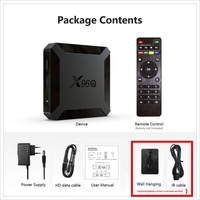 X96Q Android 10 Quan Zhi H313 24GWIFI HD 4K Receptor de TV por Red