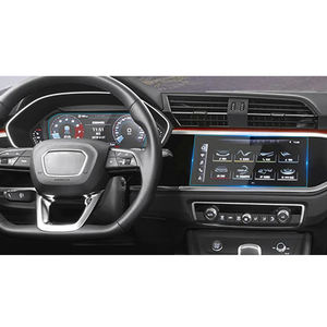 ฝาครอบป้องกันสำหรับกีฬา <span class=keywords><strong>Q3</strong></span> Audi กลับ2020-2024ระบบนำทาง GPS กระจกเทมเปอร์ใสสูงอุปกรณ์เสริมรถยนต์ฟิล์มป้องกันหน้าจอ - Product Image 1