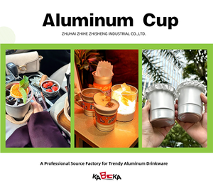 Gobelets en aluminium personnalisés pour événements sportifs, jetables et recyclables, pour café, bière et boissons froides – Vente en gros - Product Image 6