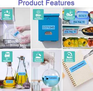 Orison-Ruban d'étiquette compatible <span class=keywords><strong>Brother</strong></span> M 9mm noir sur bleu M-K521 MK521 M521 pour <span class=keywords><strong>PT</strong></span>-M95 tactile <span class=keywords><strong>Brother</strong></span> P <span class=keywords><strong>PT</strong></span>-<span class=keywords><strong>65</strong></span> <span class=keywords><strong>PT</strong></span>-70BM <span class=keywords><strong>PT</strong></span>-45 - Product Image 6