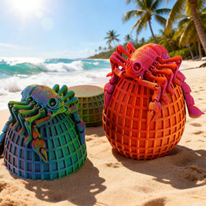 Figura de Acción de Escorpión Impresa en 3D de Vashine, Materiales PLA Amigables con el Medio Ambiente, Juguetes para Niños, Colección de Insectos, Juguetes de Cristal Flexibles - Product Image 1