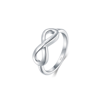 Beliebte Hot Sales Blank S925 Sterling Zierliches Design Schmuck 925 Silber Ring Plata 925 Mit Frauen Teen Girls