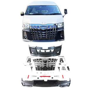 Nouveaux pare-chocs avant et arrière pour Hiace 200 Series 2012-2018, carrosserie étroite, plastique PP avec crochet de remorquage - Product Image 1