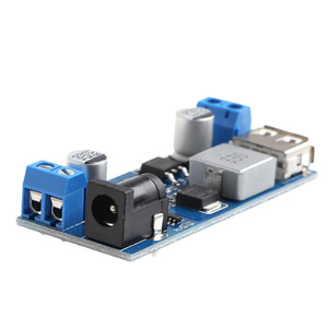 Okystar Konverter DC Ke DC, Konverter Step Down Modul Catu Daya 24V 12V Ke 5V 5A - Product Image 2