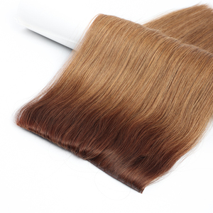 100% שיער אנושי 8d תמנון נראה קליפ בלתי נראה בהרחבת שיער אדם - Product Image 3