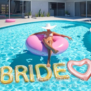 Future Mrs Inflatable Pool Float PVC 80Cm For Adults Wedding Party Decoration - Product Image 3