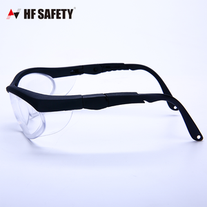 Lunettes de sécurité PP résistantes aux chocs et balistiques avec verres transparents pour la protection des yeux - Product Image 3