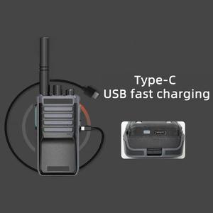 Offre Spéciale professionnel 10W étanche portable talkie-walkie réel 2.4GHz/5GHz Mobile double bande WiFi Zello <span class=keywords><strong>Radio</strong></span> avec fonctions SOS - Product Image 3