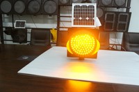 200mm 300mm 400mm 170 LEDs 230 LEDs tragbare strobe blinker gelbe led solar warnung verkehrs lichter