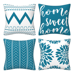 Style nordique Sublimation impression numérique taies d'oreiller personnalisation <span class=keywords><strong>lin</strong></span> coton <span class=keywords><strong>housse</strong></span> de coussin pour la maison canapé canapé salon - Product Image 3
