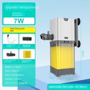 Aquariums et accessoires en gros, <span class=keywords><strong>filtre</strong></span> pour aquarium, <span class=keywords><strong>pompe</strong></span> à <span class=keywords><strong>eau</strong></span> intégrée, <span class=keywords><strong>filtre</strong></span> pour aquarium, purification <span class=keywords><strong>de</strong></span> l'<span class=keywords><strong>eau</strong></span>, oxygène - Product Image 6