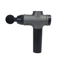 Pistolet de massage Healthpal personnalisé à 30 intensités, écran LCD, booster de fascia, percussion profonde des tissus, vibration pour le corps, 4 têtes, sans balais