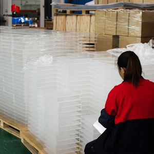 Tùy chỉnh kích thước rõ ràng ép đùn nhựa acrylic trường hợp tuyệt vời nơi thẻ Rack hiển thị với nắp hộp Acrylic để hiển thị - Product Image 5