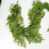 Guirlande de Chamaecyparis Lawsoniana 2026 en promotion – Décoration intérieure suspendue pour Noël