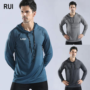 RUIQUWIN, nueva ropa para hombre, Jersey XL, sudadera de manga larga, Otoño Invierno, sudadera de secado rápido de alta elasticidad, ropa deportiva para correr - Product Image 1