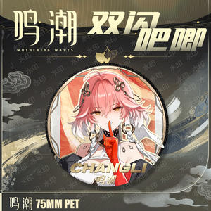 20 styles, 75 mm, Wuthering Waves, Yangyang <span class=keywords><strong>Encore</strong></span>, dessin animé japonais, Baji Ba Ji, anime, badge en alliage, broche, épingle - Product Image 5