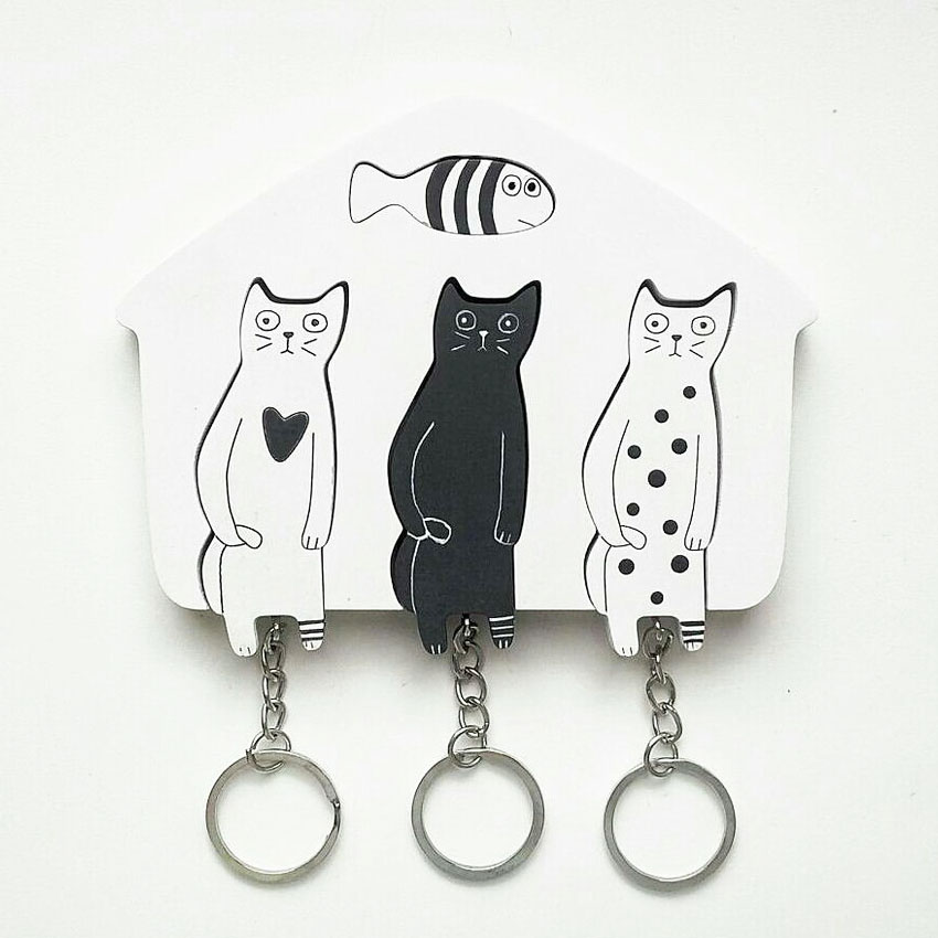 Настенный держатель для ключей с брелоками SW200646