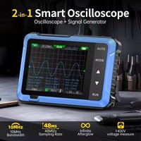 FNIRSI DSO510 Digital Oscilloscope with Signal Generator for Lab & Education