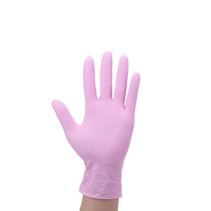 ถุงมือไนไตรล์ผสมทนนานหลากสีถุงมือทำงานกันลื่นมีความยืดหยุ่นและทนทาน - Product Image 5