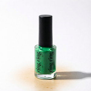 Vernis à ongles Ring Ring Vert Forêt 10ml Formule K-Beauty Soin Quotidien de la Peau - Product Image 1