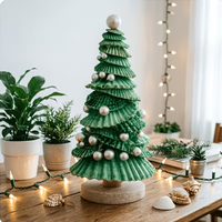 1 pièce, 8,7 pouces, décoration de Noël unique et mignonne en forme de coquillage et de perle, ornement de Noël pour la fête, cadeau