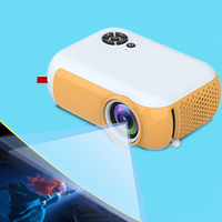 Transjee A10 Professionnel 1080p Natif HD Wifi Sans Fil Projecteur Petit Smart Home Intérieur Cinéma Vidéo Film Mini Projecteur