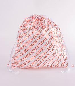 Bolsas de Tela de Satén de Seda Grandes con Cordón, para Regalos Promocionales Personalizados, para Empacar Bolsos y Zapatos - Product Image 4