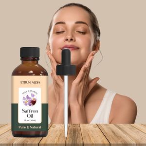 Органическое шафрановое масло ETRUN ALISA, чистое и натуральное эфирное масло для ароматических диффузоров, уход за кожей и волосами, частная торговая марка - Product Image 3