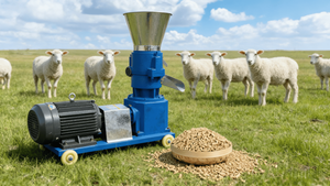 Machine à granulés d'aliments pour <span class=keywords><strong>animaux</strong></span> <span class=keywords><strong>de</strong></span> haute qualité 1-2T/h 55kw, machine à fabriquer des granulés d'aliments pour <span class=keywords><strong>animaux</strong></span> pour une utilisation dans les fermes et les ranchs - Product Image 3