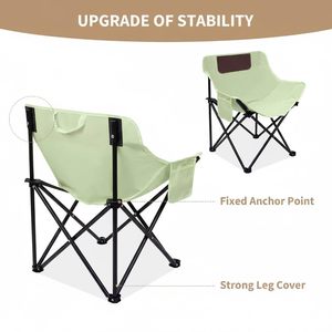 Cambodia Made Freestyle Rocker Hammock Camping Chair Folding Camping Swinging Chair Camping Rocking Chair - Product Image 5