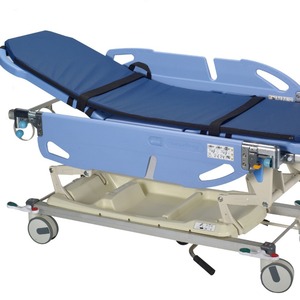 Lit de transport médical Shileva SLV-B4305, chariot patient réglable pour réanimation d'urgence et utilisation en gastroscopie - Product Image 5