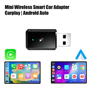 อะแดปเตอร์ไร้สาย CarPlay & Android Auto แบบ 2-in-1  ใช้งานได้ทันที กล่องสมาร์ทขนาดเล็กสำหรับ iPhone และ Android ที่มีระบบ CarPlay แบบใช้สายจากโรงงาน - Product Image 2