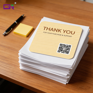 بطاقة شكر مخصصة للأعمال الصغيرة، طباعة بطاقات هدايا مقاومة للماء - Product Image 5