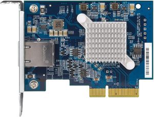 100% QNAP QXG-10G1T đơn 10gbe phụ kiện lưu trữ mạng ban đầu Thẻ mở rộng mạng PCIe Gen3 x4 khung cấu hình thấp - Product Image 3