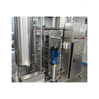 Ligne de production automatique de boissons gazeuses, mélangeur de CO2 haute puissance pour eau gazeuse, équipement de carbonatation au CO2 2000 kg/h, machine à soda