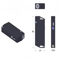 Puntero Láser Portátil X1 Multi Longitud de Onda 445nm-638nm Recargable Tipo-C Brillo Ajustable Función de Memoria