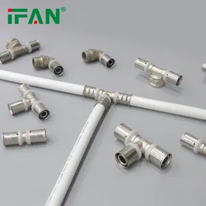 IFAN Factory PEX Fittings Brass Press Fitting PEX Fittings Brass For Floor Heating