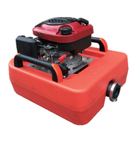 Pompe à eau centrifuge flottante à essence portable 4.5kW/6Hp FTQ3.0/8 6Hp pour la lutte contre l'incendie