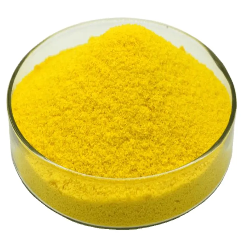 ผงโพลีอะลูมิเนียมคลอไรด์สำหรับบำบัดน้ำ CAS 1327-41-9ผงสีขาว/สีเหลืองสำหรับการบำบัดน้ำสารเคมี
