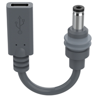 Câble adaptateur d'alimentation USB-C femelle vers DC mâle pour Starlink Mini, 0,12 m, convertisseur étanche, compatible avec les caméras IP et les ordinateurs portables