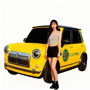Modello 2026 Quadriciclo Elettrico Compatto Completamente Chiuso a Doppio Uso, Ideale per Uso Domestico, Conducenti Femminili e Operazioni su Campi da Golf - Product Image 4