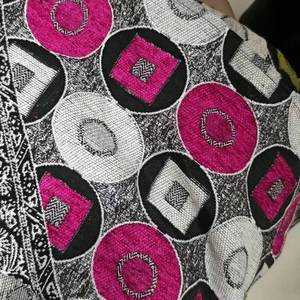 Alfombra de oración de chenilla con diseño de bolas tejidas multicolor, más vendida, con reverso de látex compuesto, fácil de limpiar, para uso doméstico. - Product Image 1