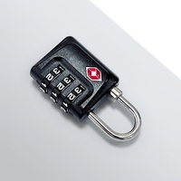 Cadenas à combinaison TSA à 3 chiffres en ABS avec cadran à came pour sac à dos, valise et boîte de rangement
