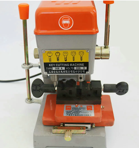Heavy Duty JINFA 368A Vertical Key Cutting Machine for Locksmith Workshops