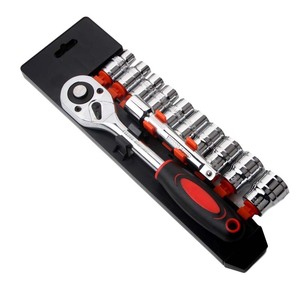 Socket Wrench 12mm Quick Release Chrome Plated Metric Hex Drive Auto Repair Tool - Product Image 4