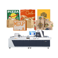 Imprimante numérique haute vitesse à passage unique 1200 dpi pour carton, papier kraft, sacs, emballages alimentaires jetables et boîtes à pizza