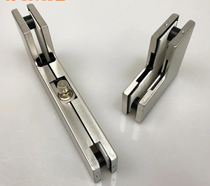 Gran oferta, accesorio de parche <span class=keywords><strong>L</strong></span> de acero inoxidable, accesorios de parche de Hardware de puerta de vidrio sin marco - Product Image 6